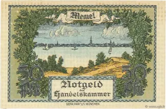 Lithuania 0 Mark, 1922 reverse