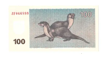 Lithuania 100 Talonas, 1992 reverse