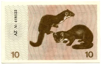 Lithuania 10 Talonas, 1991 reverse