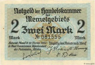 Lithuania 2 Mark, 1922 image
