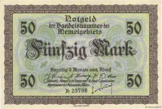 Lithuania 50 Mark, 1922 image