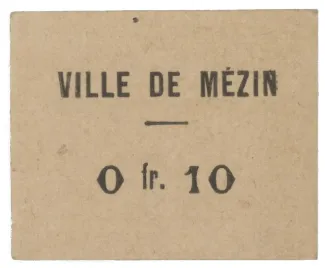 Lot-et-Garonne, Department of 10 Centimes, 1914-1923 obverse