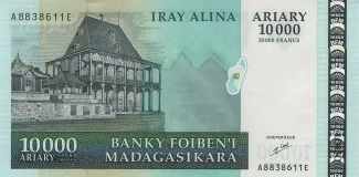 Madagascar 10.000 Ariary / 50000 Francs, 2003 image