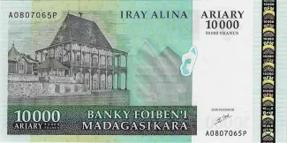 Madagascar 10.000 Ariary / 50000 Francs, 2007 image