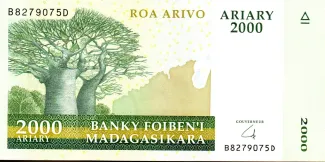 Madagascar 2.000 Ariary, 2014 image