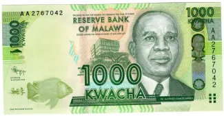 Malawi 1.000 Kwacha, 2012-2013 obverse