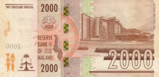Malawi 2.000 Kwacha, 2021-2024 reverse