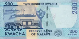 Malawi 200 Kwacha, 2014-2022 reverse