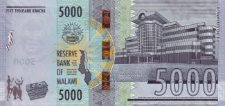 Malawi 5.000 Kwacha, 2021-2024 reverse