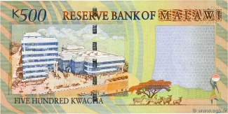 Malawi 500 Kwacha, 2003 reverse