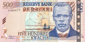 Malawi 500 Kwacha, 2005-2011 obverse