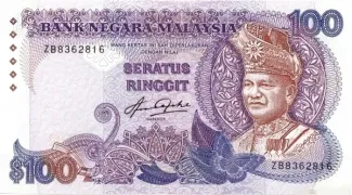 Malaysia 100 Ringgit, 1983-1984