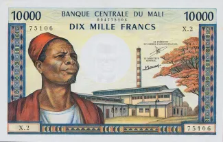 Mali 10.000 Francs, 1973 image