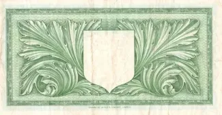 Malta 10 Shillings, 1951 reverse