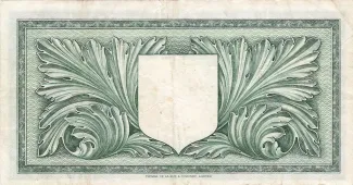 Malta 10 Shillings, 1954-1962 reverse