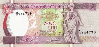 Malta 2 Liri, 1999 image