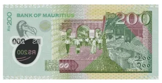 Mauritius 200 Rupees, 2024 reverse