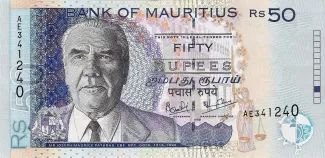 Mauritius 50 Rupees, 2009 image