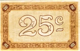 Meurthe-et-Moselle, Department of 25 Centimes,  reverse