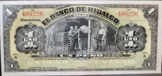 Mexican States 1 Peso, 1914 image