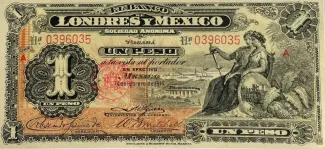 Mexican States 1 Peso, 1914 obverse
