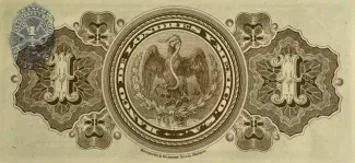 Mexican States 1 Peso, 1914 reverse