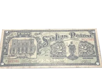 Mexican States 2 Pesos, 1914 image