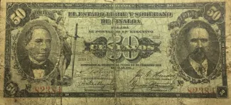 Mexican States 50 Centavos, 1915 image