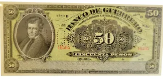 Mexican States 50 Pesos, 1914 image