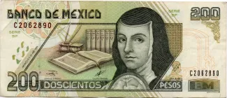 Mexico 200 Pesos, 1995-1999 obverse