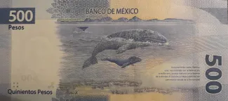 Mexico 500 Pesos, 2017-2024 reverse