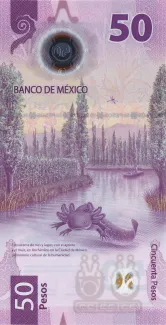 Mexico 50 Pesos, 2021-2024 reverse