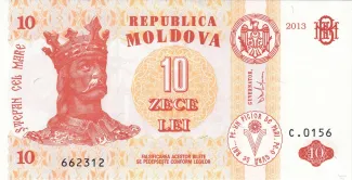 Moldova 10 Lei, 2013 image