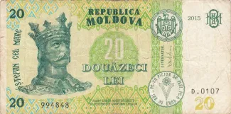 Moldova 20 Lei, 2015 image