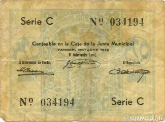 Morocco 0.25 Francos, 1942 image