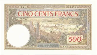 Morocco 500 Francs, 1948 image