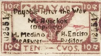 Mountain Province 10 Centavos, 1942 image