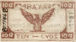 Mountain Province 10 Centavos, 1942 reverse