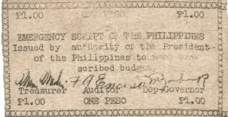 Mountain Province 1 Peso, 1943 image