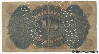Mozambique 0.5 Libra, 1919 reverse