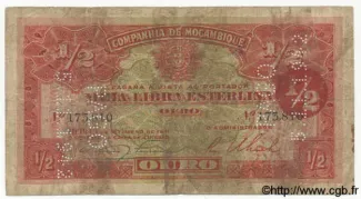 Mozambique 0.5 Libra, 1931 image