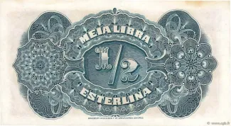 Mozambique 0.5 Libra, 1934 reverse