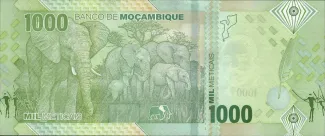 Mozambique 1.000 Meticais, 2024 reverse