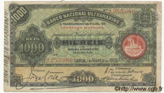 Mozambique 1.000 Réis, 1909 image