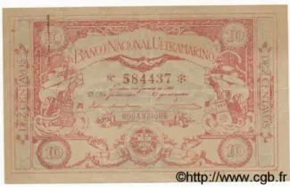 Mozambique 10 Centavos, 1920 obverse