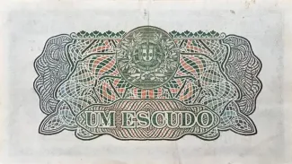 Mozambique 1 Escudo, 1944 reverse
