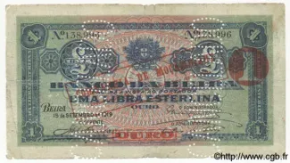 Mozambique 1 Libra, 1919 image