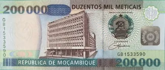 Mozambique 200.000 Meticais, 2003 image