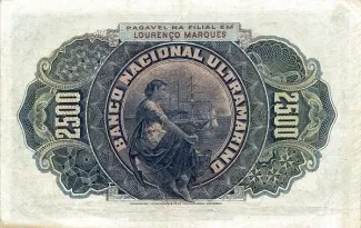 Mozambique 2.500 Réis, 1909 reverse