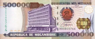 Mozambique 500.000 Meticais, 2003 image